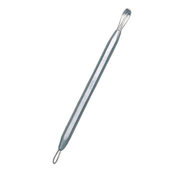 SKIN CARE COMMODONE EXTRACTORS CE # 805 SKIN CARE TOOL WITH WIRED LOOPS ROUNDED HANDLE, 4.5"