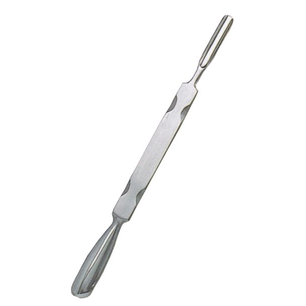 CUTICLE PUSHERS P # 606 CUTICLE PUSHER DOUBLE END COMBINATION WITH 9MM & 7MM FLAT HANDLE
