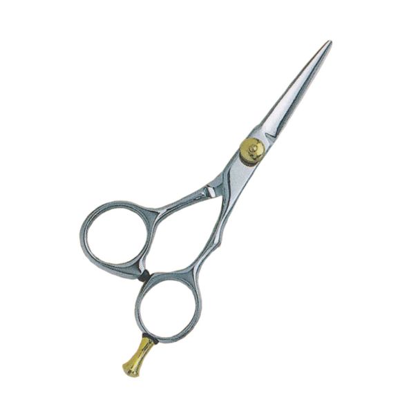 HAIR STYLING SHEARS PHS # 633 PROFESSIONAL HAIR STYLING SHEAR OFFSET TENSION SCREW WITH REMOVABLE FINGERREST. SIZE - 5"